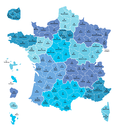 Carte de france